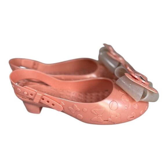 Disney Little Girls Minnie Mouse Pink Plastic Dress Up Pretend Play Heels - Picture 4 of 10